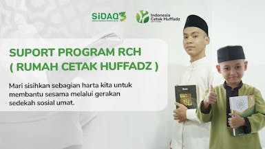Dukung Program Santri RCH Berbagi Kebaikan pada Masyarakat,  Pondok Pesantren dan Fisabilillah