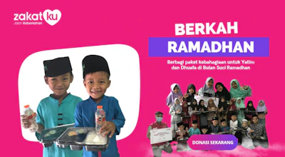 Berbagi paket kebahagiaan di Bulan Ramadhan