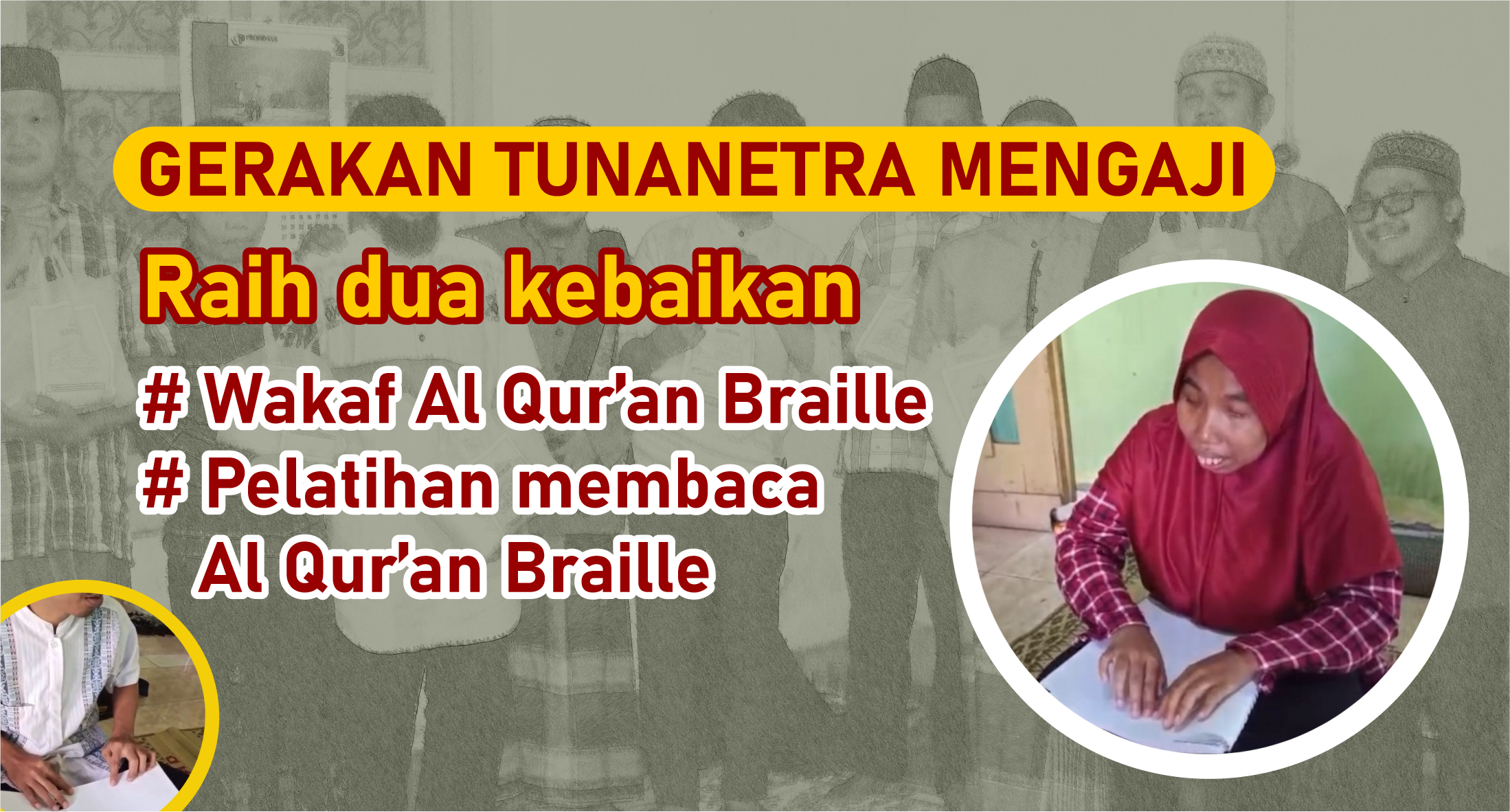 Pelatihan Al Qur'an Braille untuk Tunanetra
