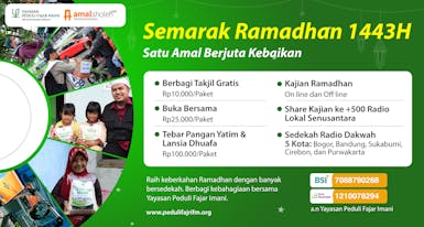 Maksimalkan Amalan Di Bulan Ramadhan Dengan Sedekah Ramadhan