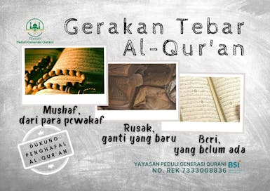 Wakaf quran, yuk tebarkan al quran ke berbagai pelosok negri