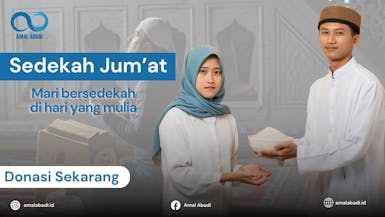#AmalkuRutin | Sedekah Rutin Jumat Berkah untuk Tebar Makan Siang di Jalan