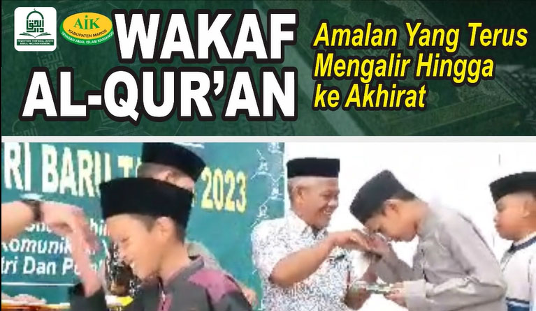 #WakafQuran Untuk Pelosok Indonesia