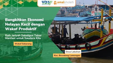 Bangkitkan Ekonomi Nelayan Kecil dengan Wakaf Produktif