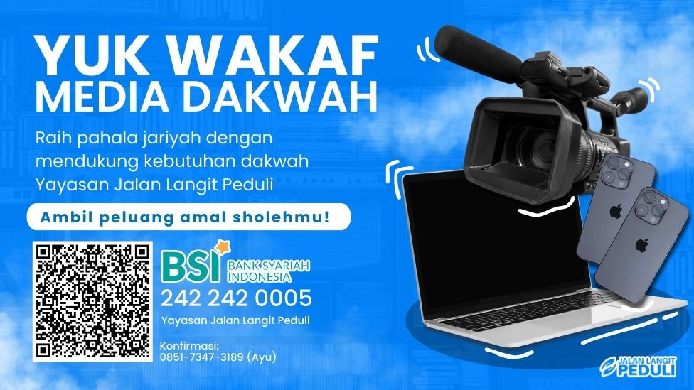 Wakaf Media Dakwah Jalan Langit