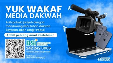 Wakaf Media Dakwah Jalan Langit