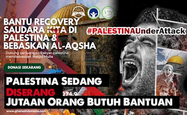 Bantu Recovery Saudara Kita Di Palestina, Bebaskan Al-Aqsho