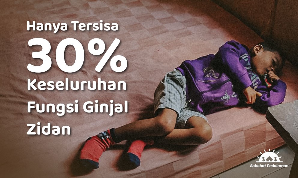 Zidan Alami Gagal Ginjal dan Penyakit Paru