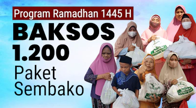 BAKSOS (Bakti Sosial Menjelang Bulan Ramadhan)