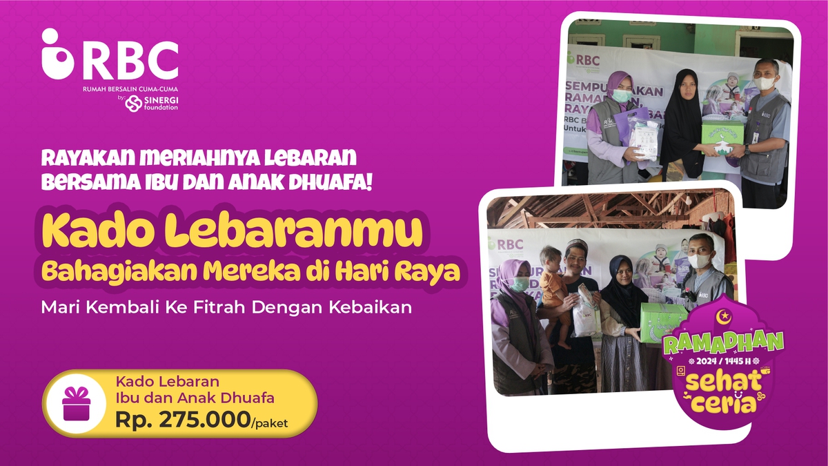 Kado Lebaran Ibu dan Anak Dhuafa