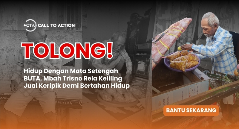 Perjuangan Pak Trisno Menghidupi Keluarga di Usia Senja