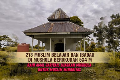 Jemaah Berdesak-Desakan, Perluas Mushola Pulau Mentawai