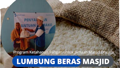 Sedekah BERAS Untuk Jamaah MASJID DHUAFA