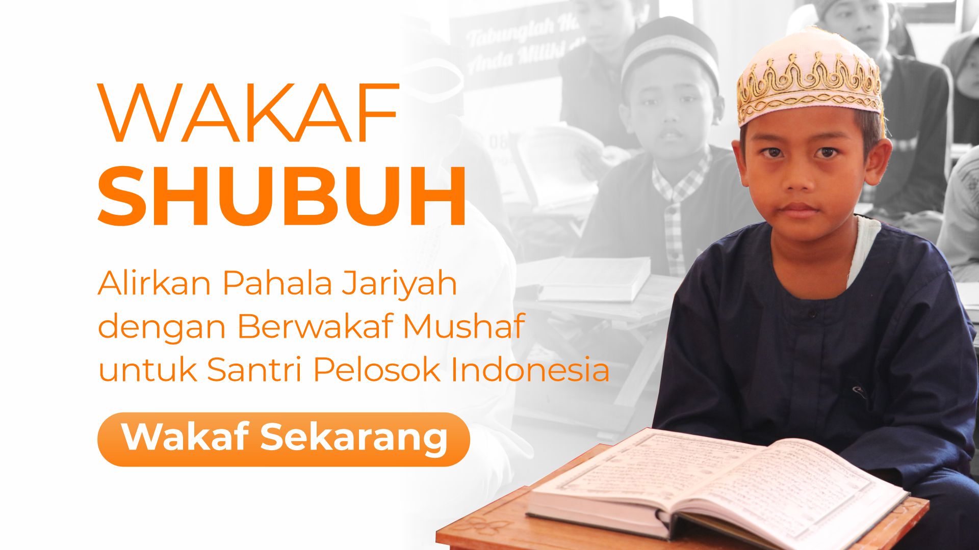 Wakaf Mushaf Meraih Pahala Satu Huruf Sepuluh Kebaikan