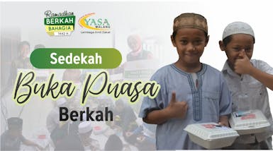 BUKA PUASA UNTUK ANAK YATIM DHUAFA