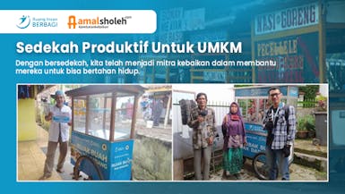 Sedekah Produktif Untuk UMKM