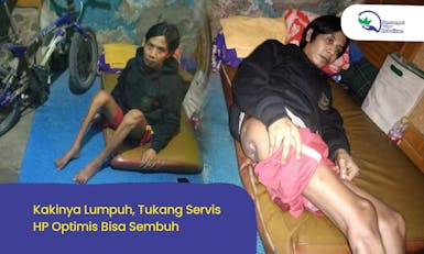 Bantu Kang Agus Bisa Berjalan Lagi