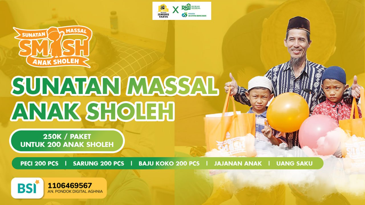 SUNATAN MASSAL ANAK SHOLEH