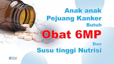 TOLONG!!! Sediakan Obat 6 MP dan Susu Anak Pejuang Kanker