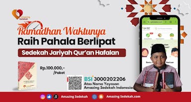 Sedekah Al Quran Untuk Penghafal Al Quran dan Muslim Pelosok Nusantara