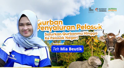 Qurban Pelosok Negeri Bersama Teh Mia Beutik