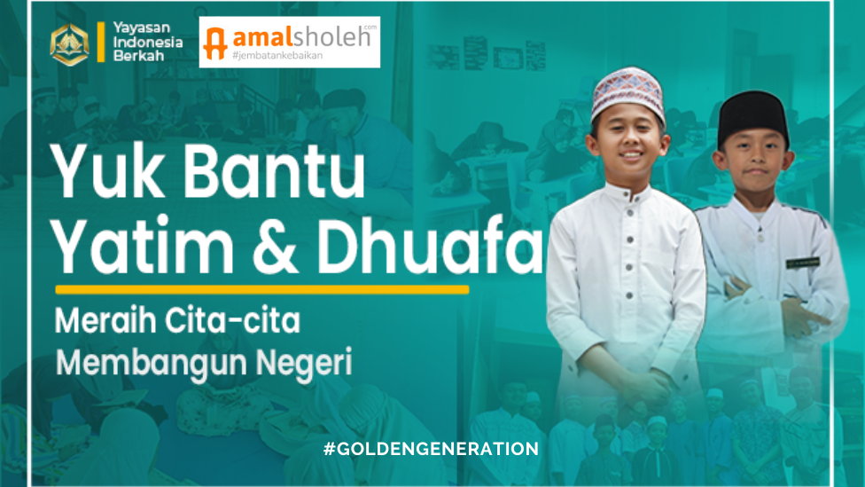 Bantu Santri Yatim-Dhuafa Meraih Cita-cita Membangun Negeri