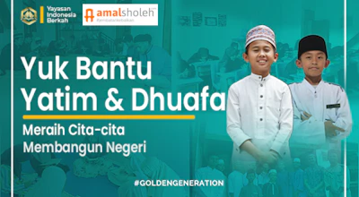 Bantu Santri Yatim-Dhuafa Meraih Cita-cita Membangun Negeri