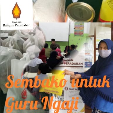 Sembako untuk Guru Ngaji