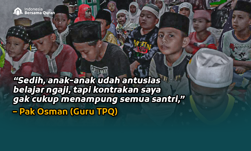 Gotong Royong Bangun Masjid Karang Jaya