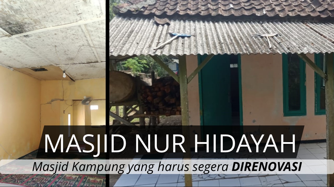 Sedekah Renovasi Masjid Kampung