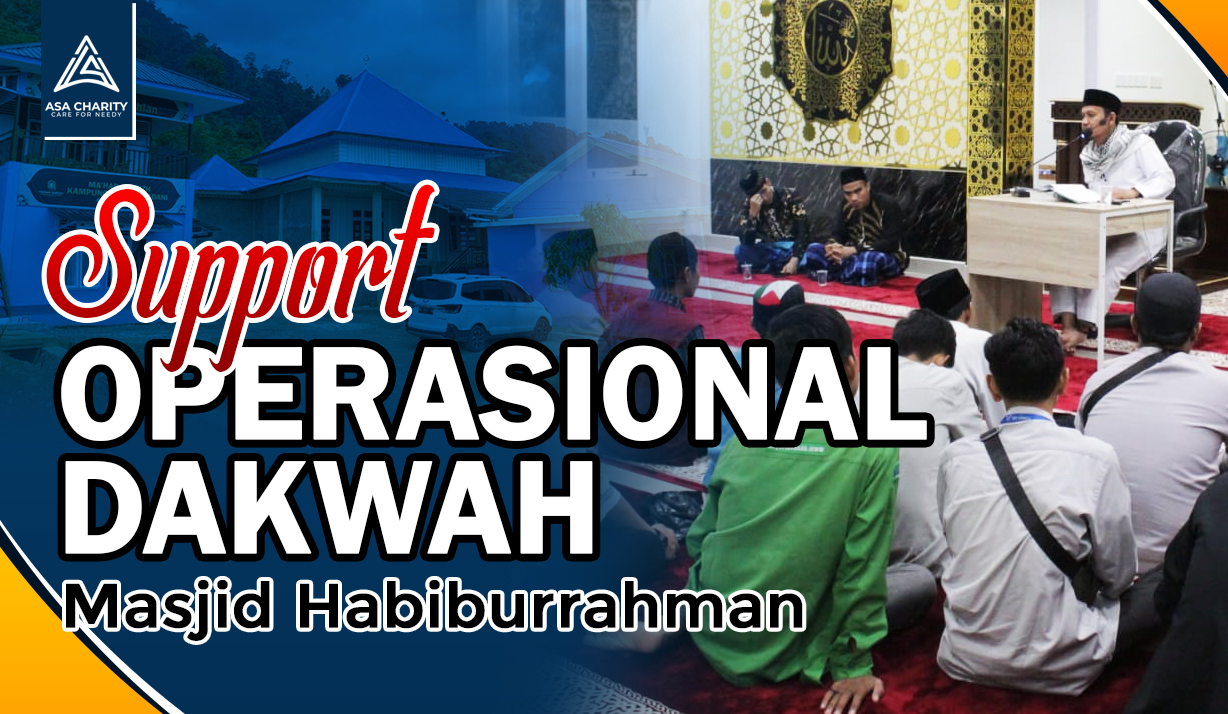 Support Operational Dakwah Masjid Habiburrahman