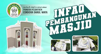 Patungan Bangun Masjid Cordova Darul Wafa