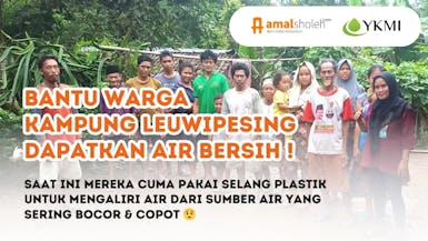 Bantu Kampung Leuwipesing dapatkan Air Bersih!