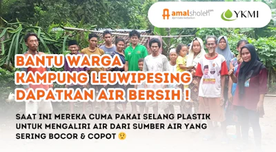 Bantu Kampung Leuwipesing dapatkan Air Bersih!
