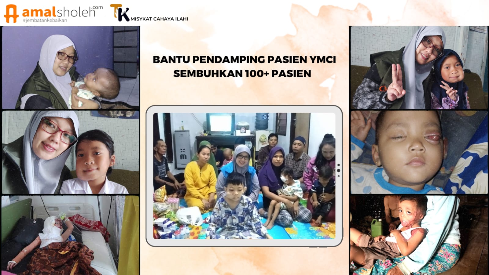 BANTU PENDAMPING PASIEN YMCI SEMBUHKAN 110 PASIEN LEBIH