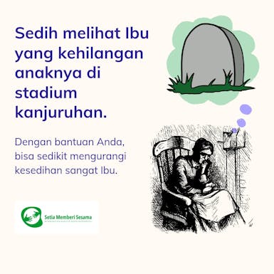 Tragedi Arema Vs Persibaya,Menjadi Keharuan Yang Mendalam Bagi Orang Tua Korban