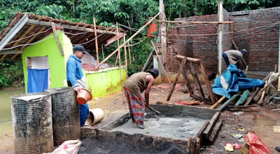 Wakaf bangun tempat wudhu