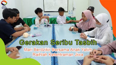 Gerakan Seribu Tasbih, Berdzikir Bersama Anak Yatim