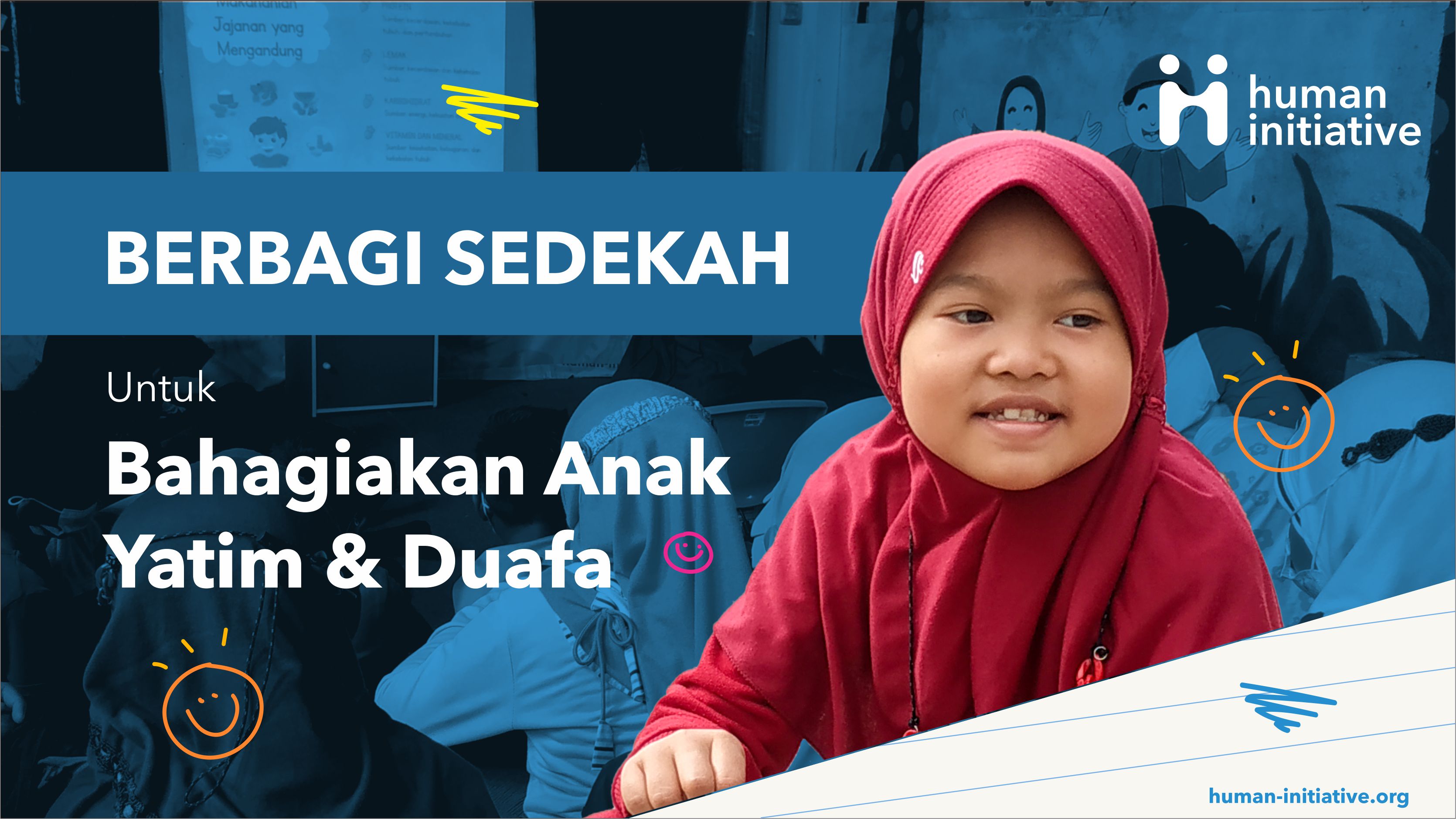 Sedekah Bikin Berkah, Berikan Kebahagiaan untuk Yatim dan Dhuafa