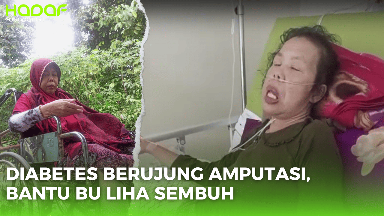 Diabetes Berujung Amputasi, Bu Liha Masih Berjuang Sembuh