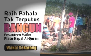 Wujudkan Pesantren tahfidz Tidak Punya Biaya