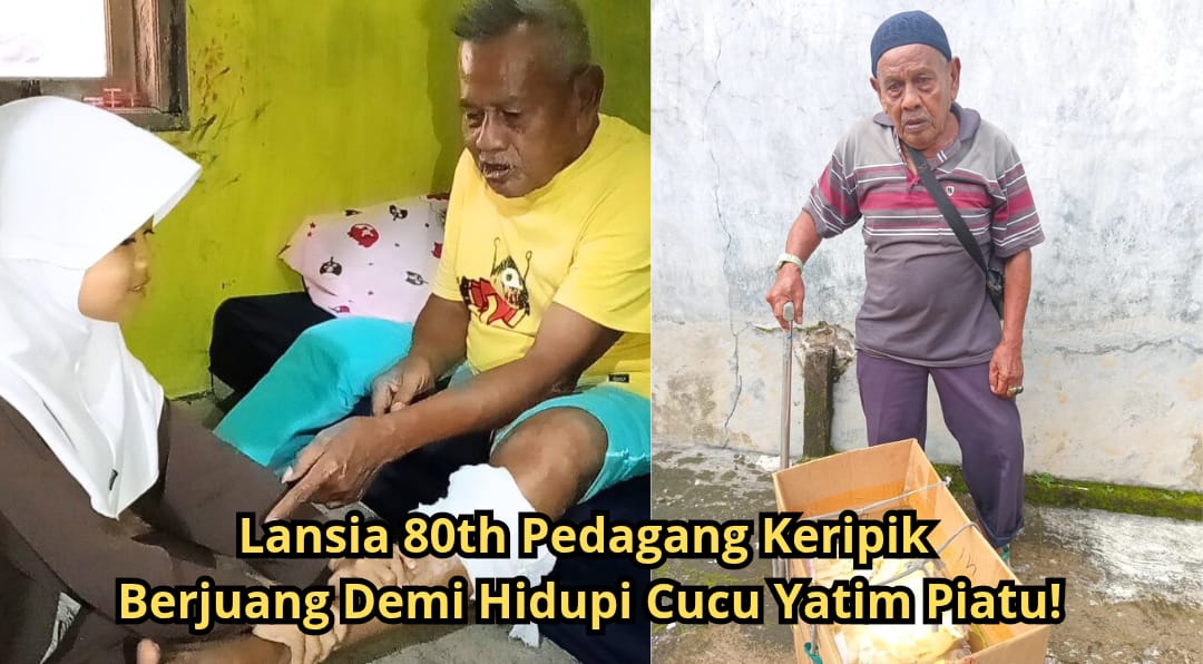Bantu Abah Herman Hidup Layak dan Menghidupi Cucu Yatim Piatu!