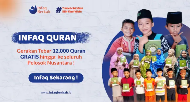 Amal Jariyah Wakaf AlQuran untuk ummat di sebar hingga ke seluruh pelosok Nusantara
