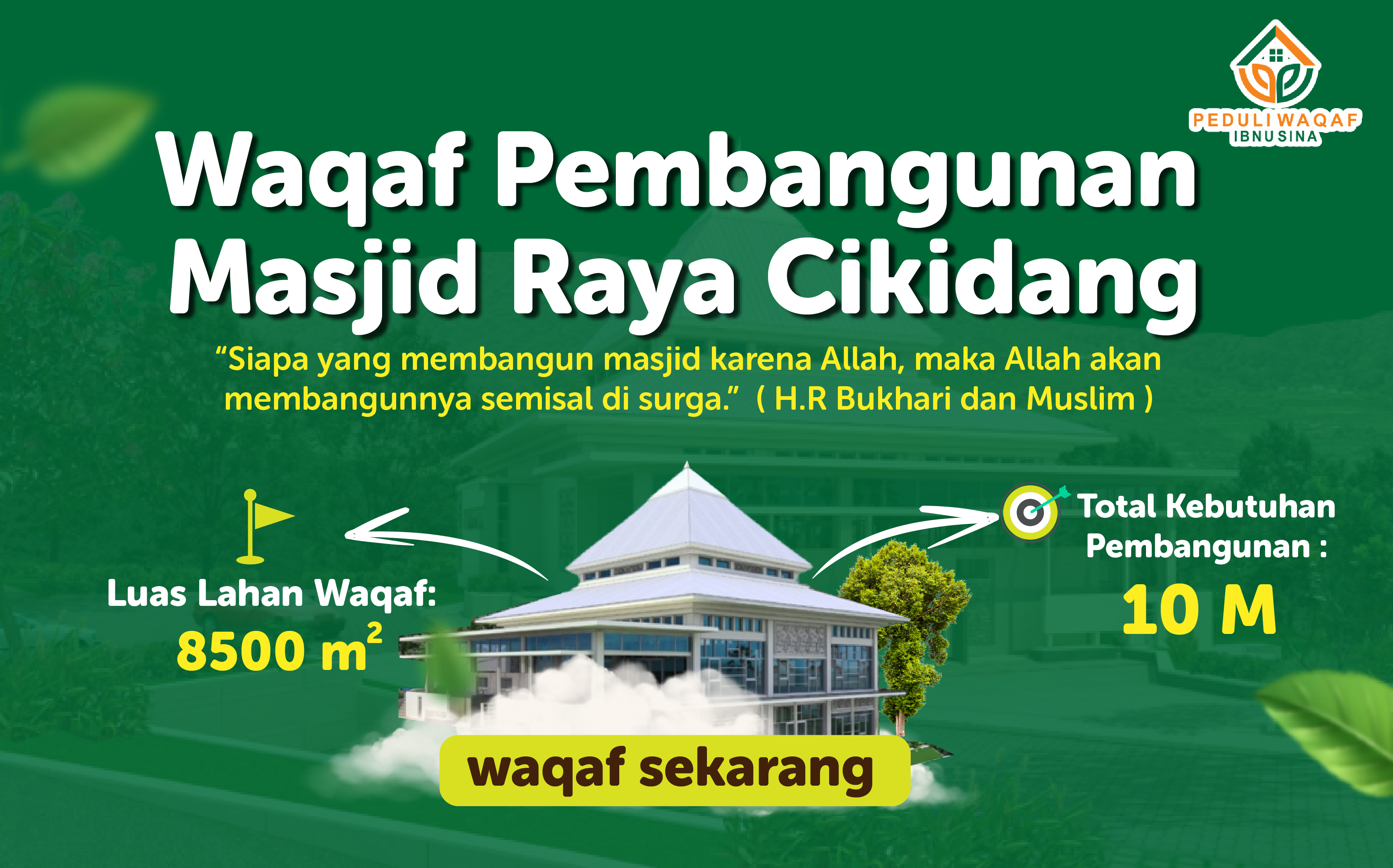 Pembangunan Masjid Raya Cikidang