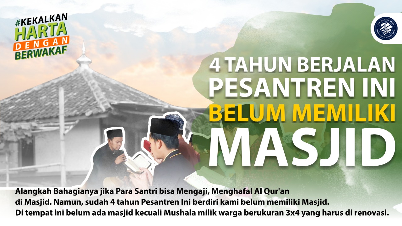Bantu selesaikan Masjid Kampung Qur’an