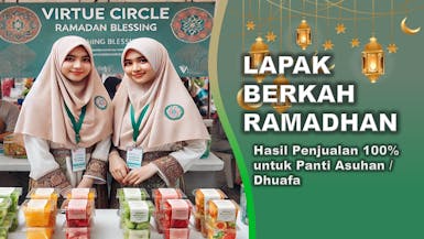 Lapak Berkah Ramadhan - Hasil Penjualan untuk Panti Asuhan