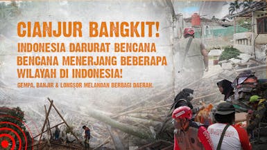 Bantu Gempa Cianjur! Bersama Pulihkan & Atasi Bangsa!