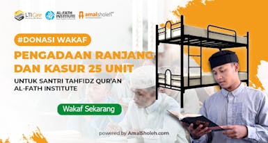 DONASI RANJANG DAN KASUR Untuk Santri Penghafal Al-Quran