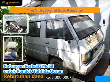 Patungan Jariyah Perbaiki Mobil