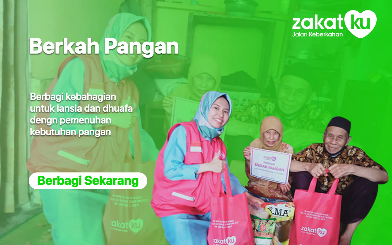 Sedekah Pangan untuk Lansia, Janda dan Dhuafa